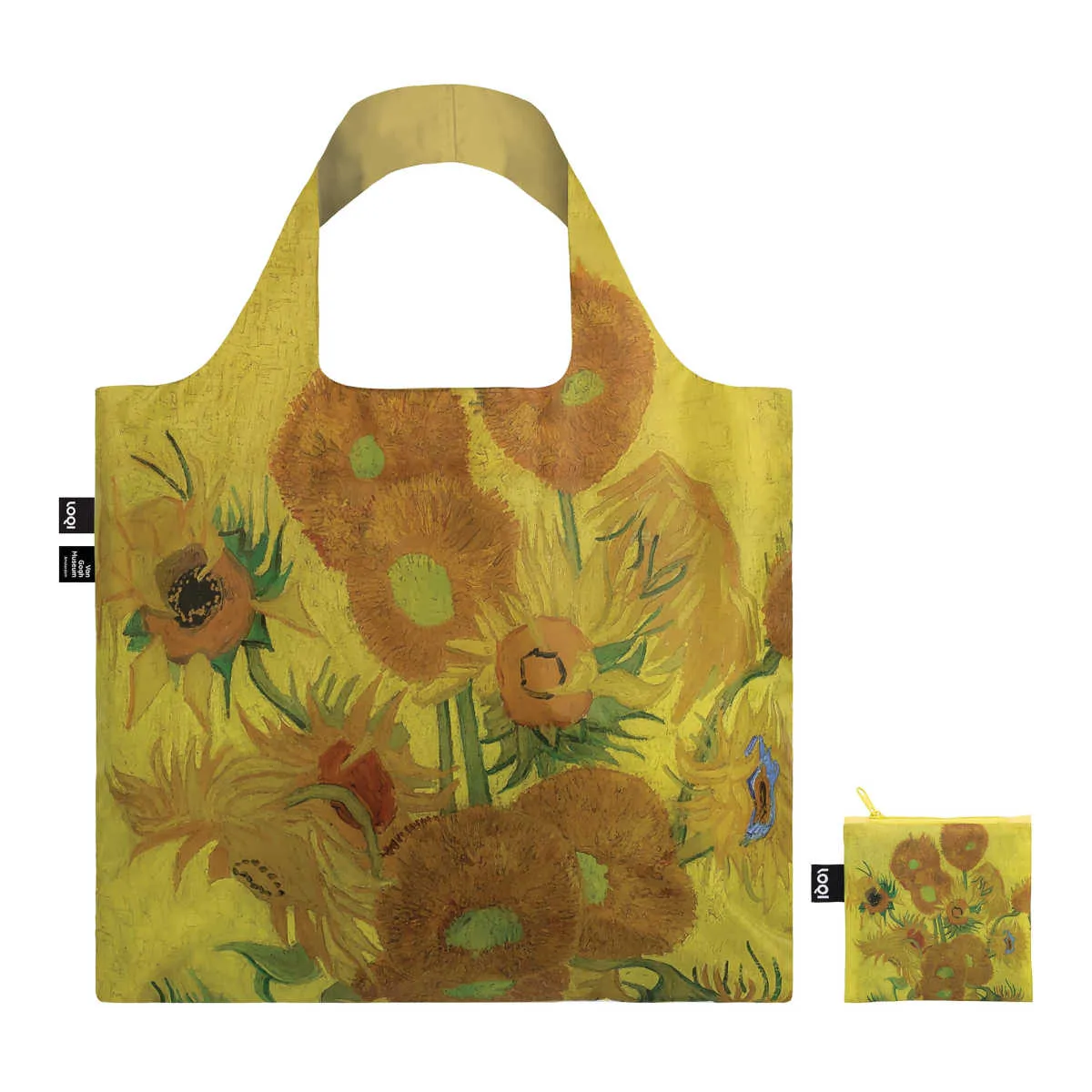 Loqi Van Gogh Sunflowers Reusable Bag