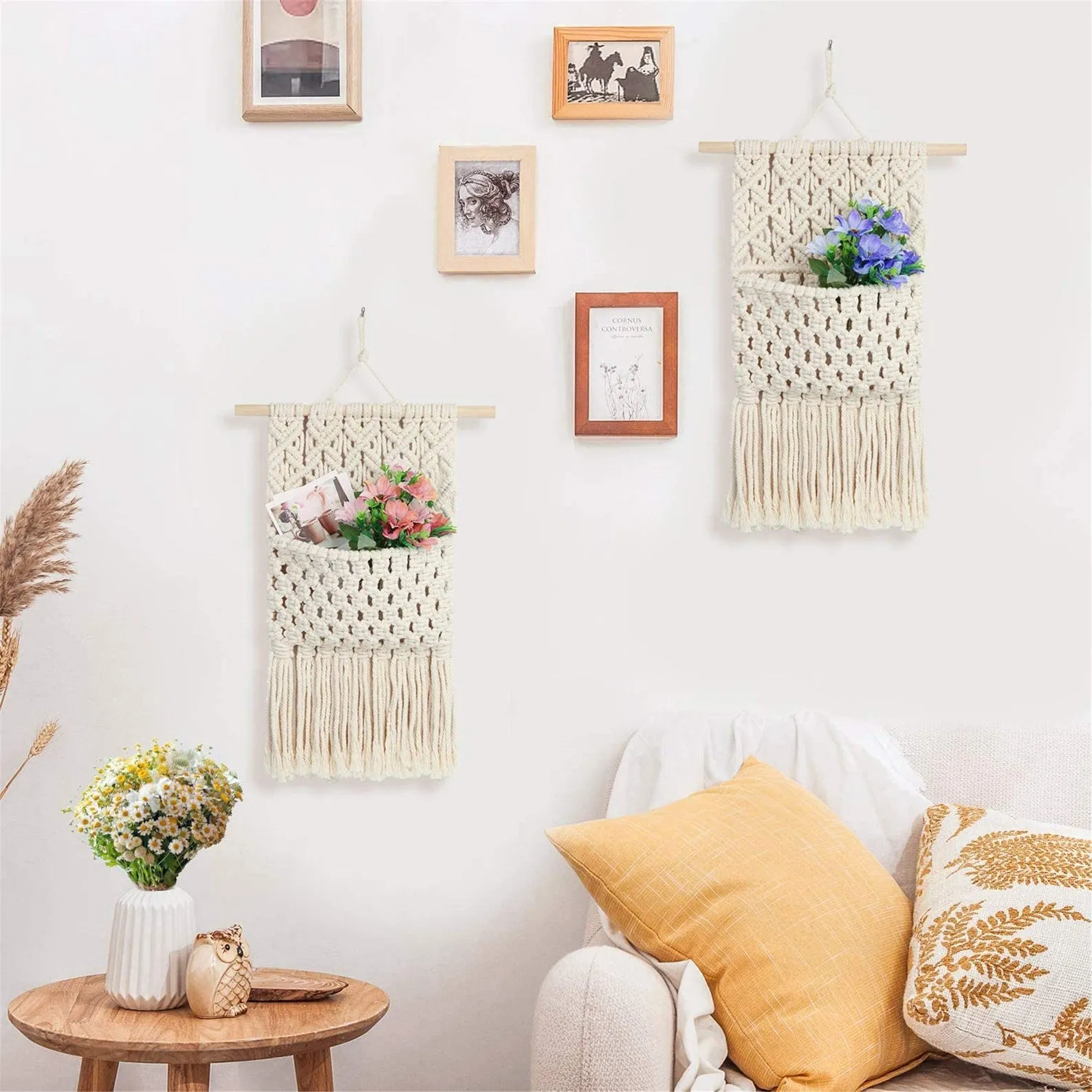 Macrame Storage Organizer