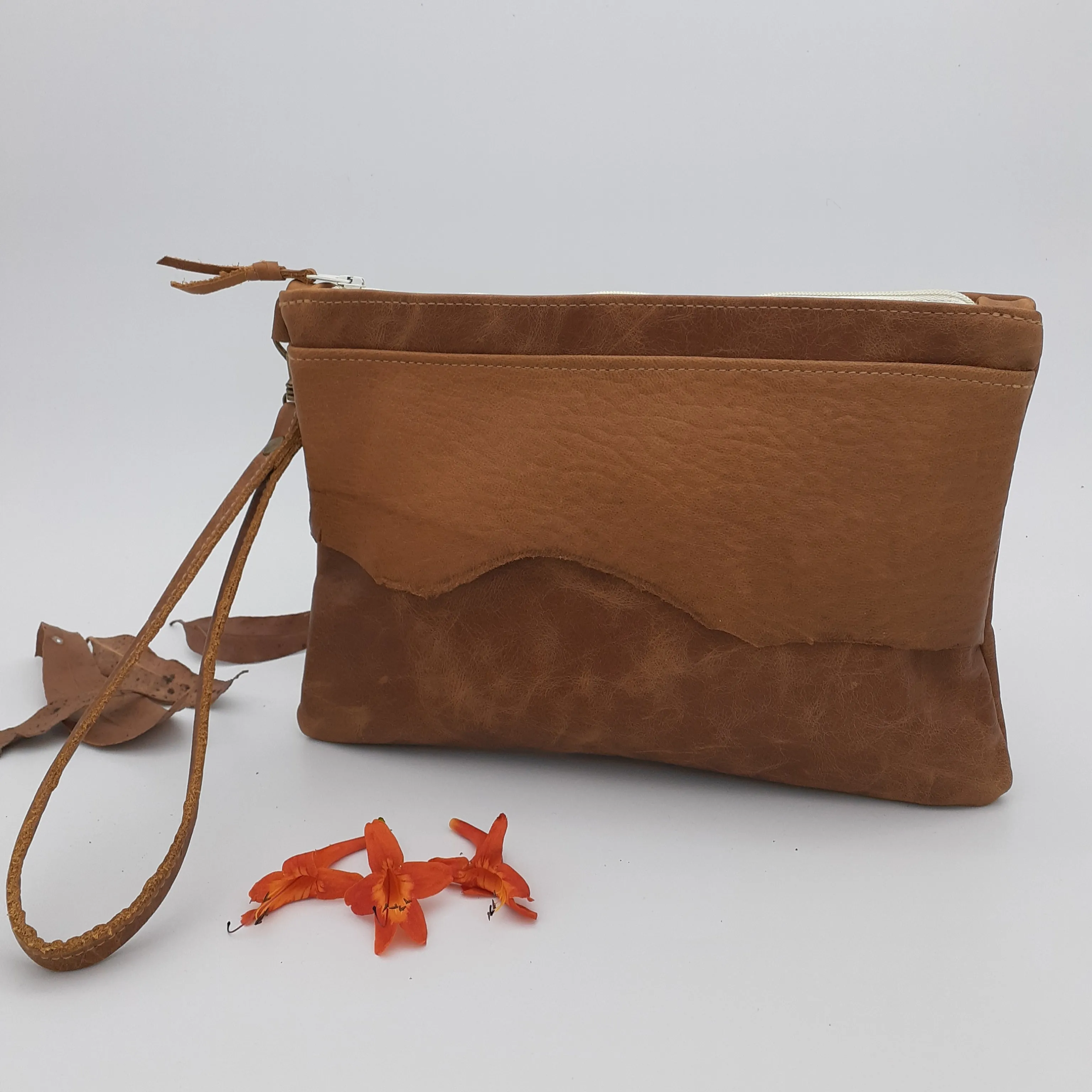 Merino Leather Clutch