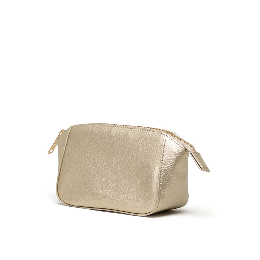 Milan Small Toiletry Bag Vegan Leather Accessories