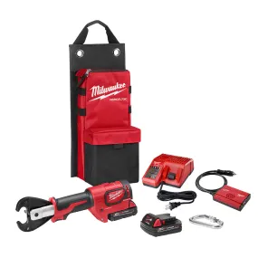 Milwaukee 2678-22 M18 Force Logic 6T Utility Crimping Kit With D3 Grooves "Snub Nose"