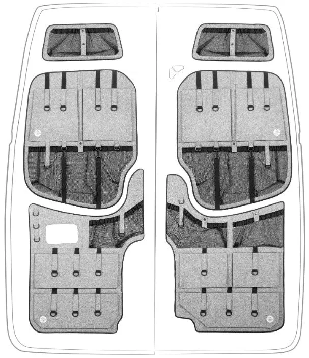 Moon Organizer - Bottom Left - VW Crafter up to 2016 *