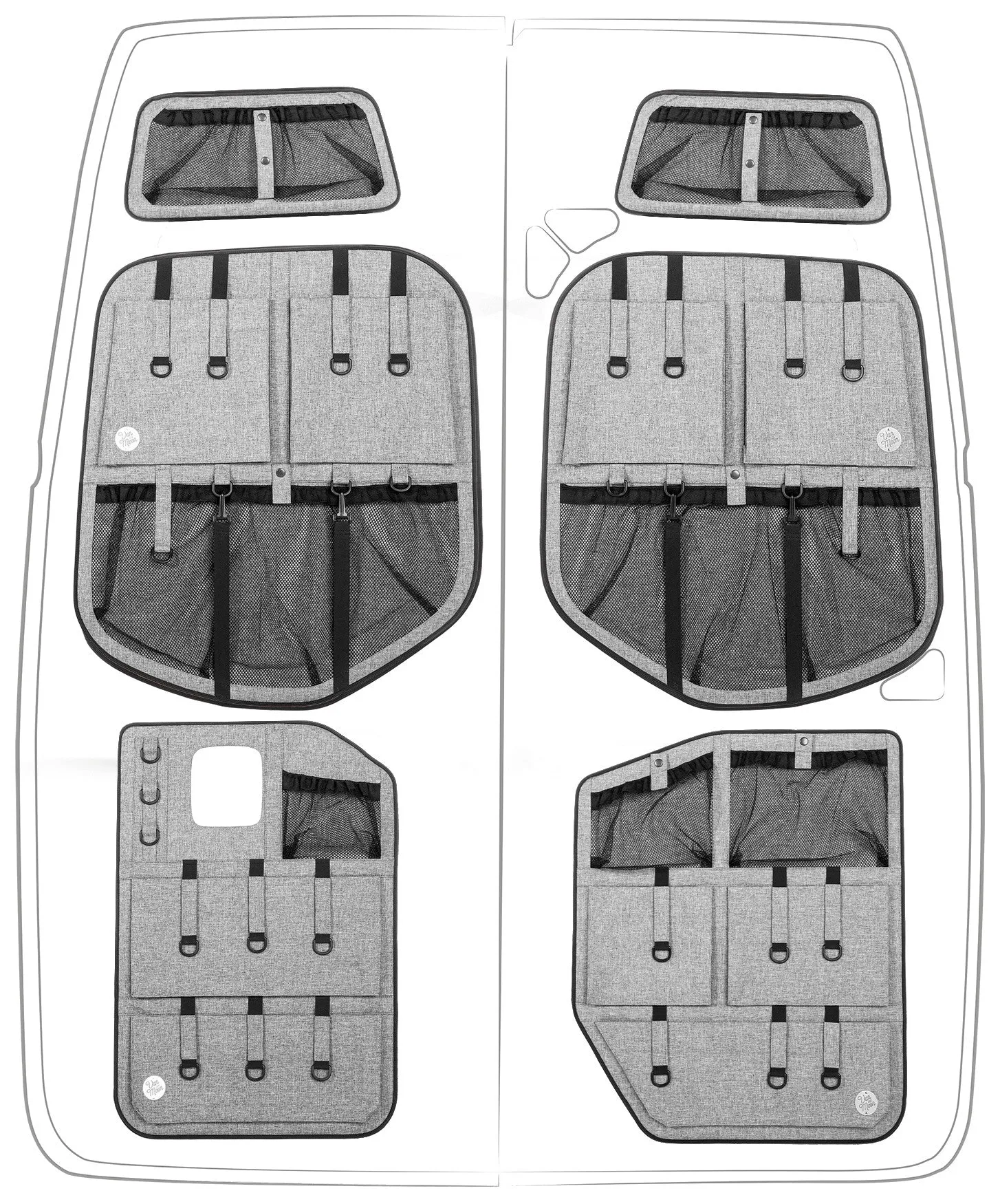 Moon Organizer - Middle Right - 907 Mercedes Sprinter - P