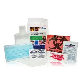 National Standard EZ Clean Up Kit - Poly Bag, Safetec