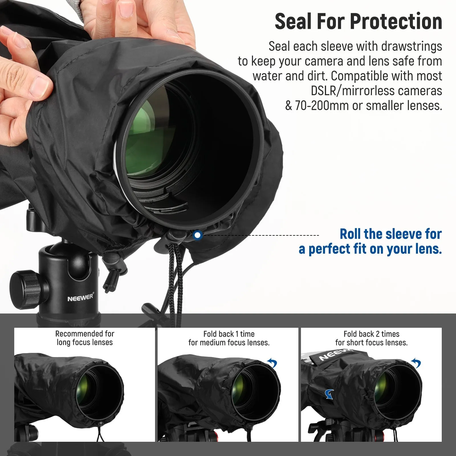 NEEWER PB003/PB004/PB008 Camera Rain Cover