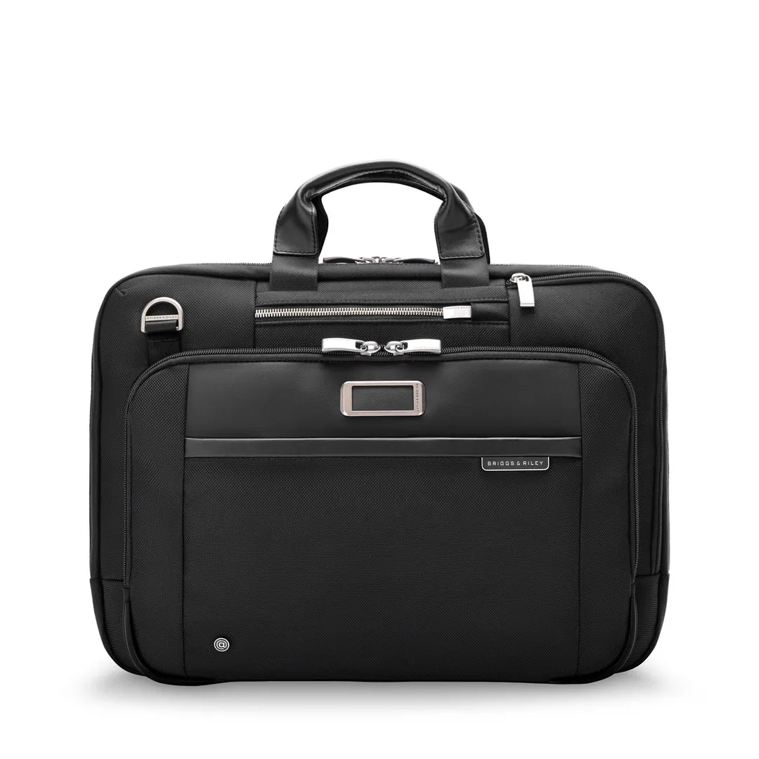 NEW Large Expandable Brief - @Work Collection