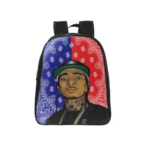 NIPSEY MAKE PEACE School Backpack (Medium)