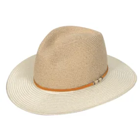 ooGee Mooloolah Creek Fedora - Mixed Camel/Ivory