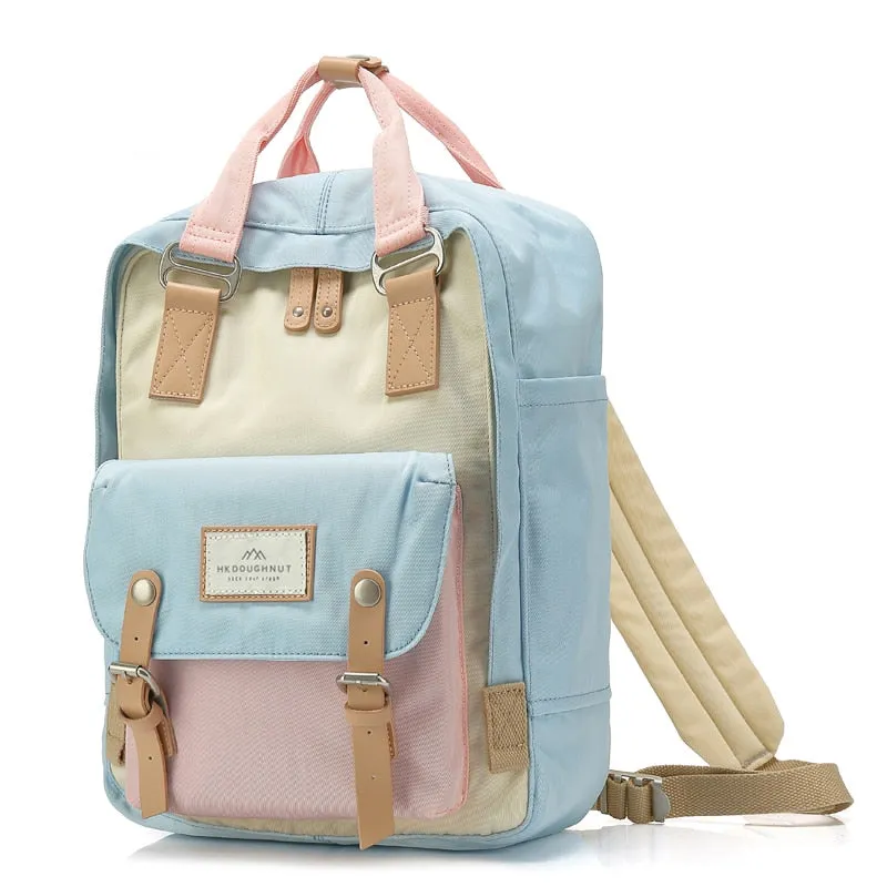 Pastel Backpack Cute Nylon School Bags