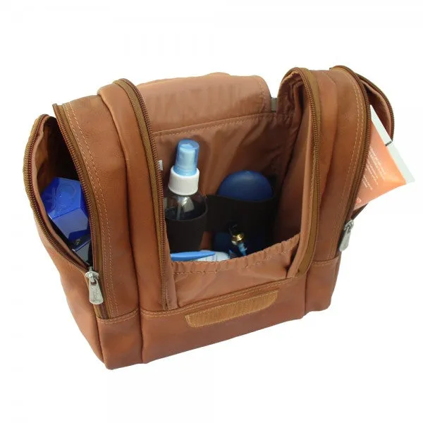 Piel Leather Hanging Travel Toiletry Kit