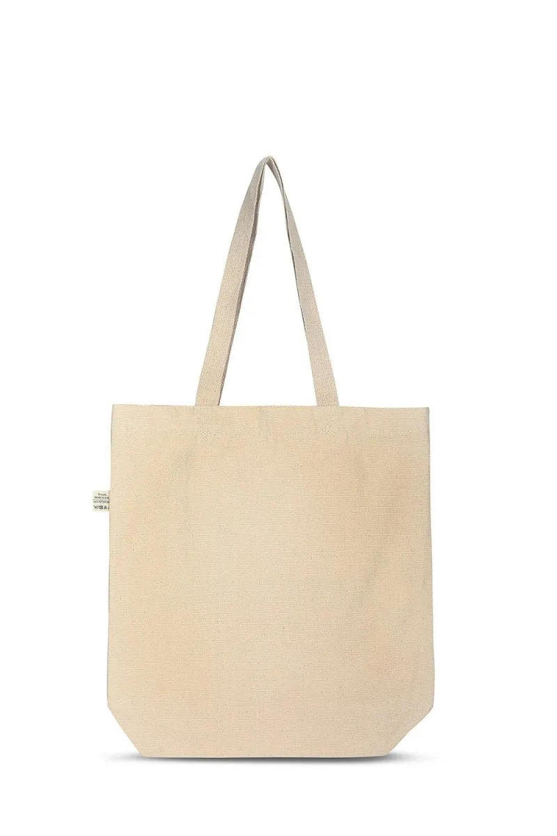 Premium Cotton Canvas Tote Bag- Emotional Baggage White