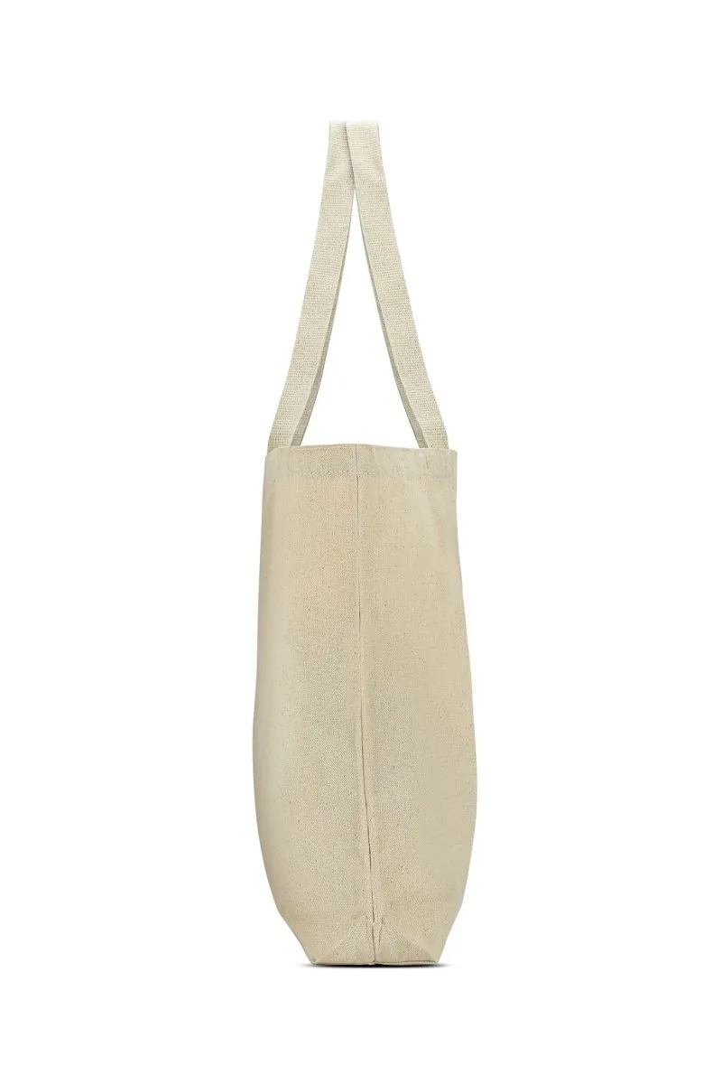 Premium Cotton Canvas Tote Bag- Emotional Baggage White