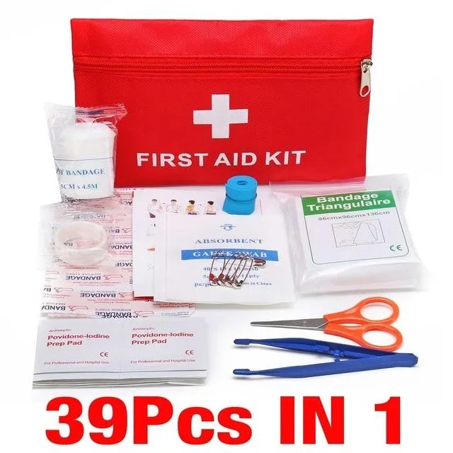 Premium Portable First Aid Medical Kit