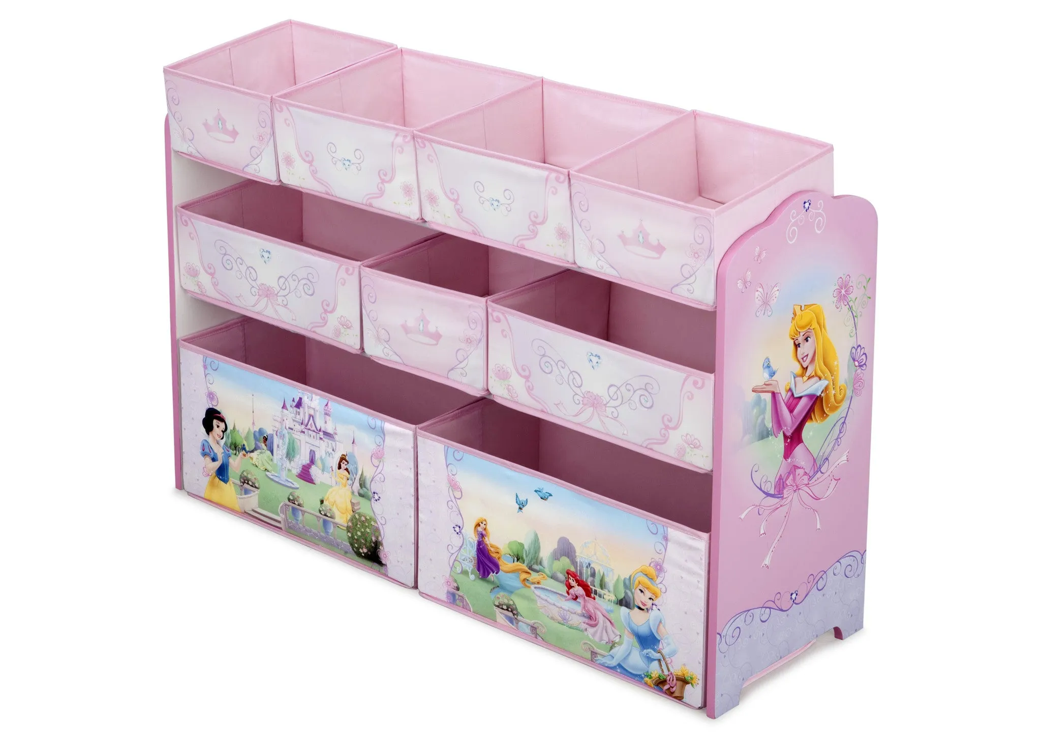 Princess Deluxe Multi-Bin Toy Organizer