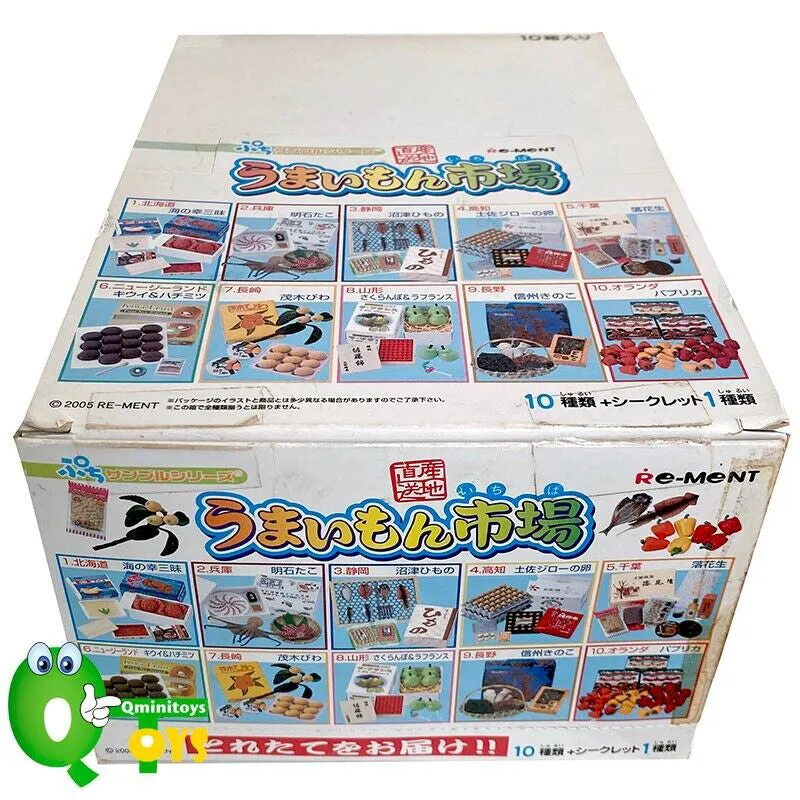 Rare 2005 Re-Ment Origin Direct Delivery : Umaimon Market Full Set of 10pcs <Free Shipping>