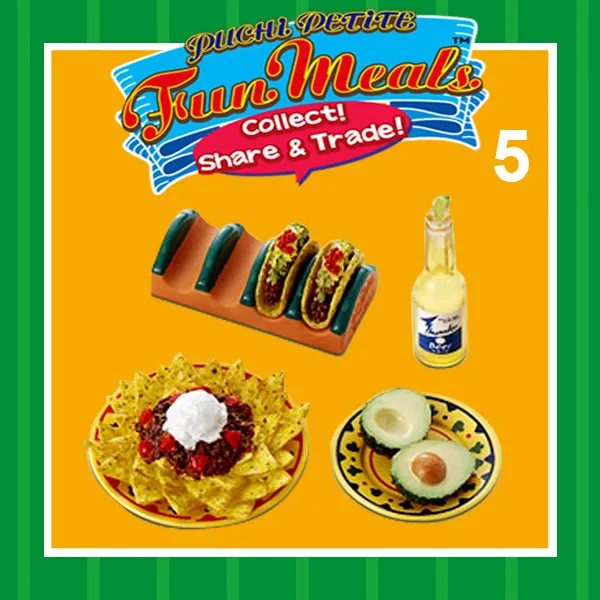 Rare 2006 Re-Ment Fun Meals Full Set of 10 pcs <Free Shipping>