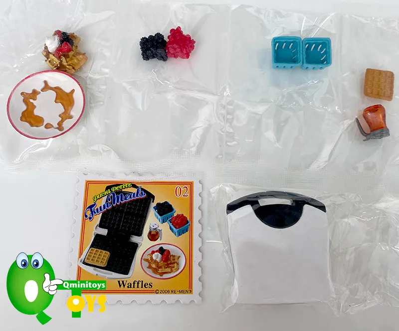 Rare 2006 Re-Ment Fun Meals Full Set of 10 pcs <Free Shipping>