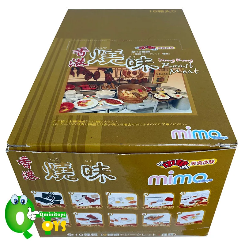 Rare 2007 Mimo Roast Meat Siu Mei Barbecued Meats Shop Full Set : Food Stall, 2 Scenes and Food Set 10pcs