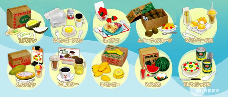 Rare 2009 Mimo Hong Kong Style Dessert Shop Full Set of 10 pcs <Free Shipping>