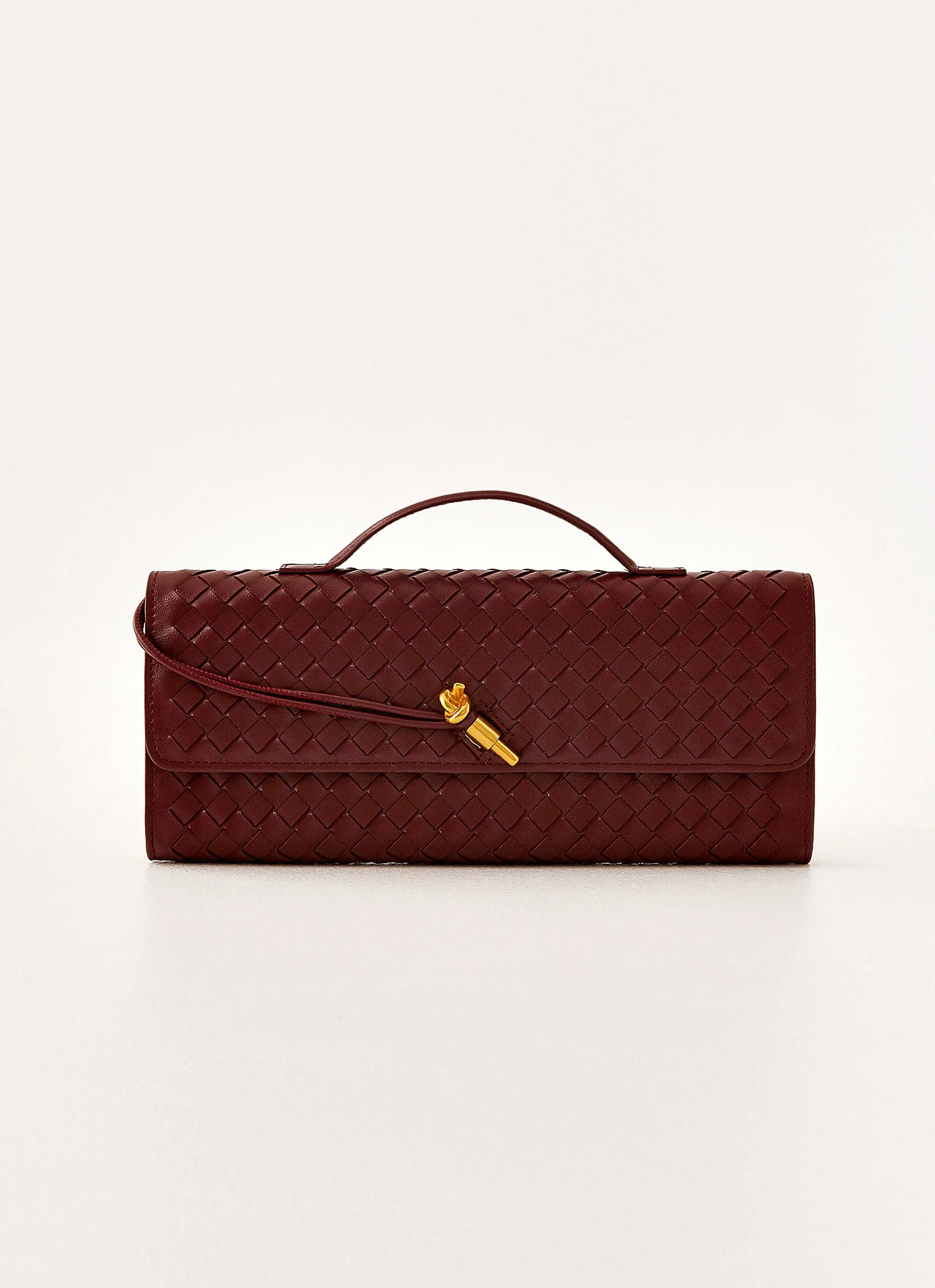 Riona Clutch Bag - Maroon