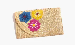 S058 rattan clutch bag