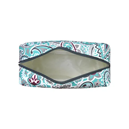 !SALE! Swirls In Aqua NGIL Large Cosmetic Travel Pouch