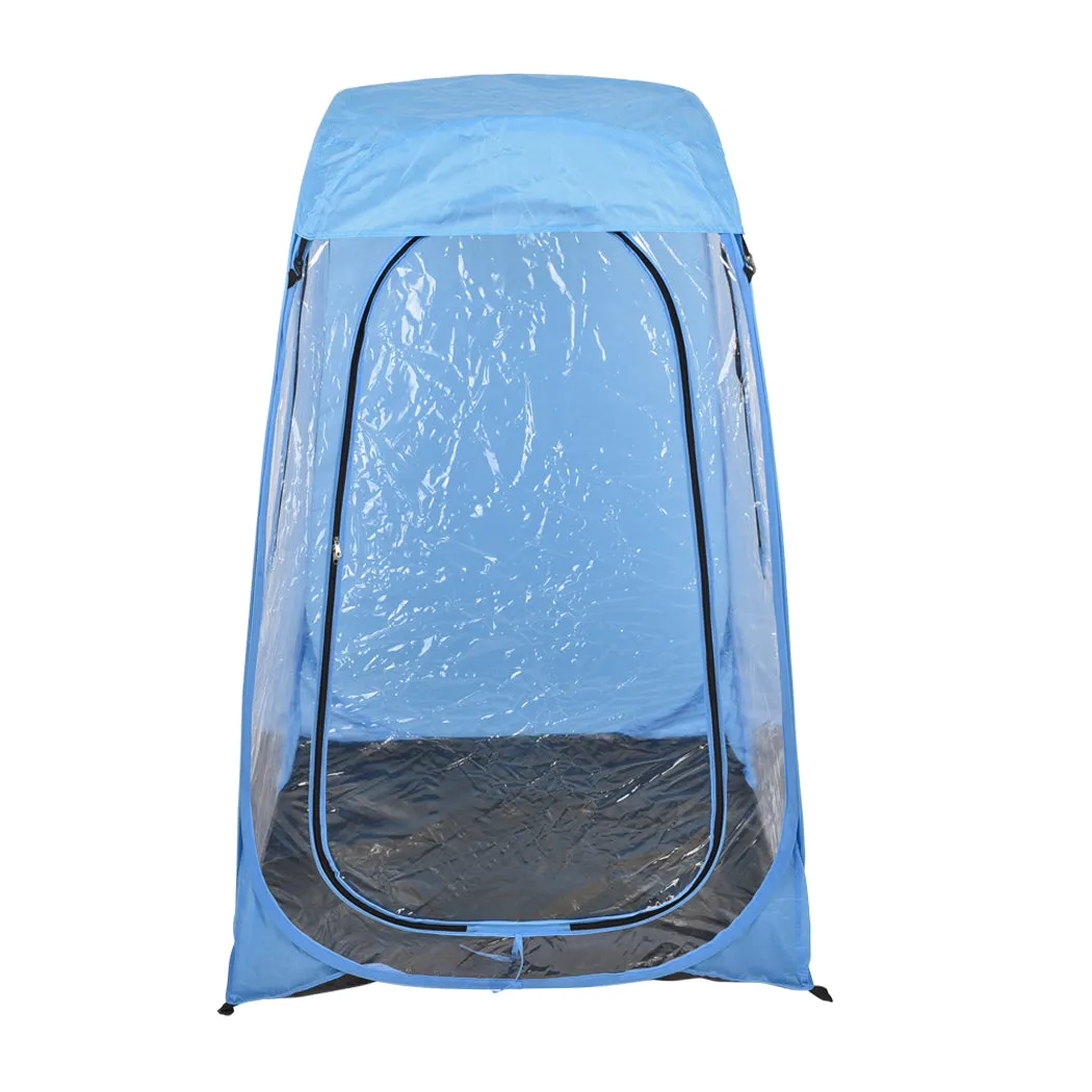 Set of 2 Mountview Pop Up Tent Camping Weather Tents Outdoor Portable Shelter Shade - Blue