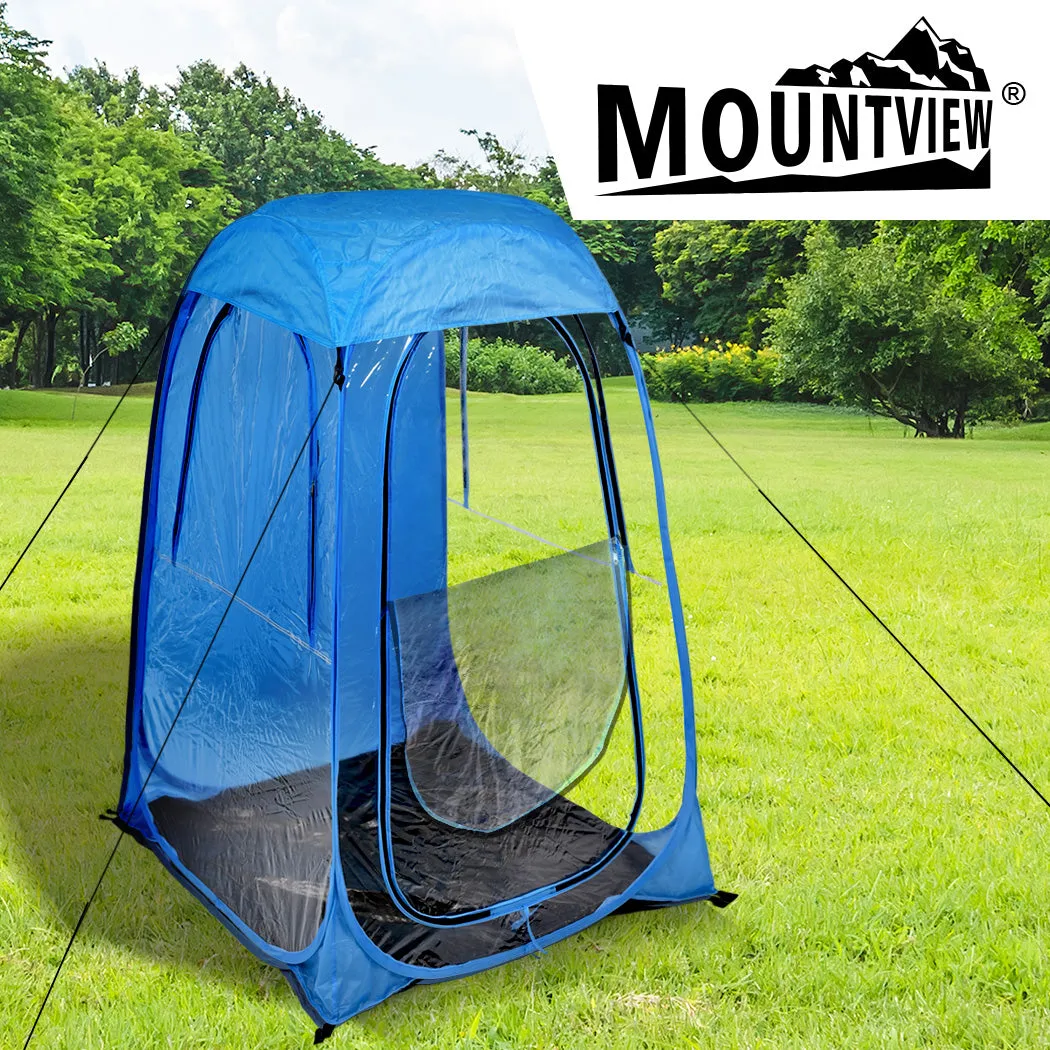 Set of 2 Mountview Pop Up Tent Camping Weather Tents Outdoor Portable Shelter Shade - Blue