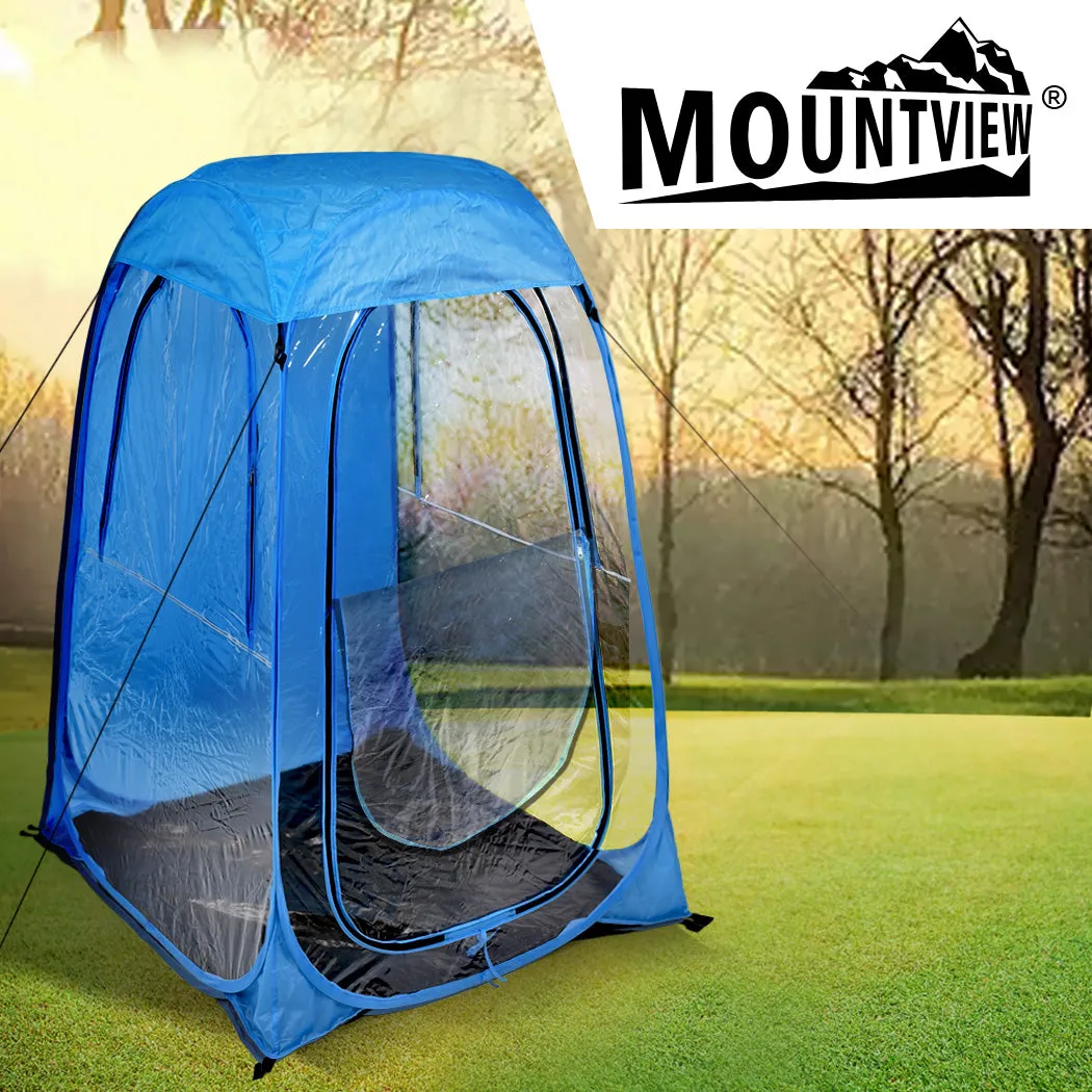 Set of 2 Mountview Pop Up Tent Camping Weather Tents Outdoor Portable Shelter Shade - Blue