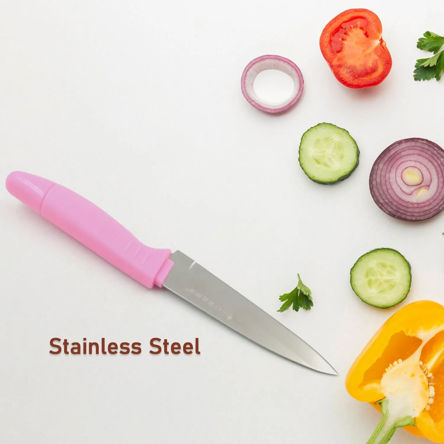 Sharp Fruit Knife (Stainless Steel, Comfortable Grip): 1 Pc