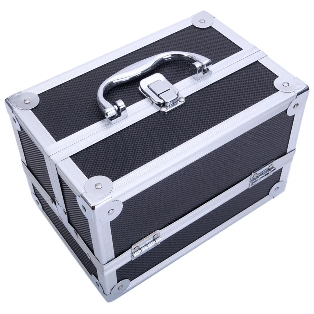 SHININGLOVE Sm-2176 Makeup Case Portable Large Capacity Jewelry Storage Box Cosmetic Organizer