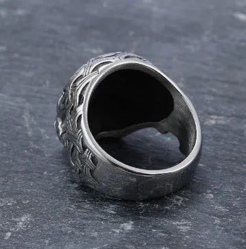 Skull Shaped Men's Titanium Steel Ring