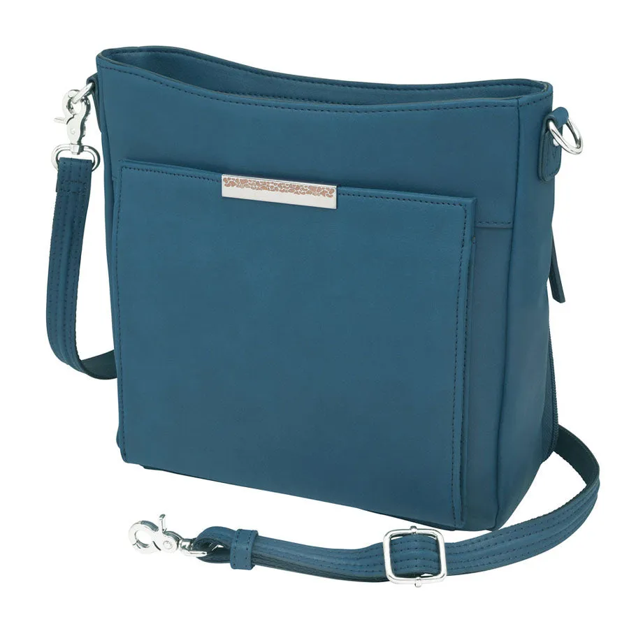 Slim Crossbody, USA Top Grain Smooth Cowhide