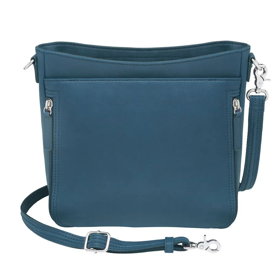 Slim Crossbody, USA Top Grain Smooth Cowhide