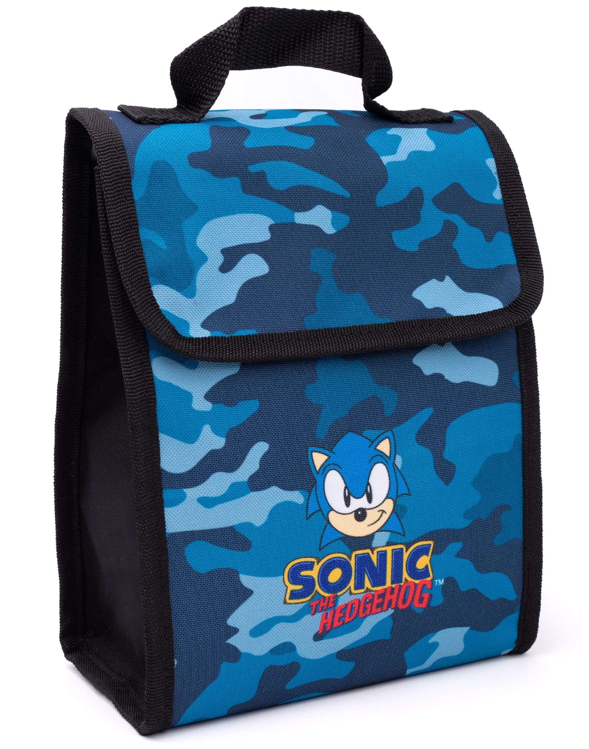 Sonic the Hedgehog Sonic Placement Print & Camo Print Boys Green 4 Piece Backpack Set