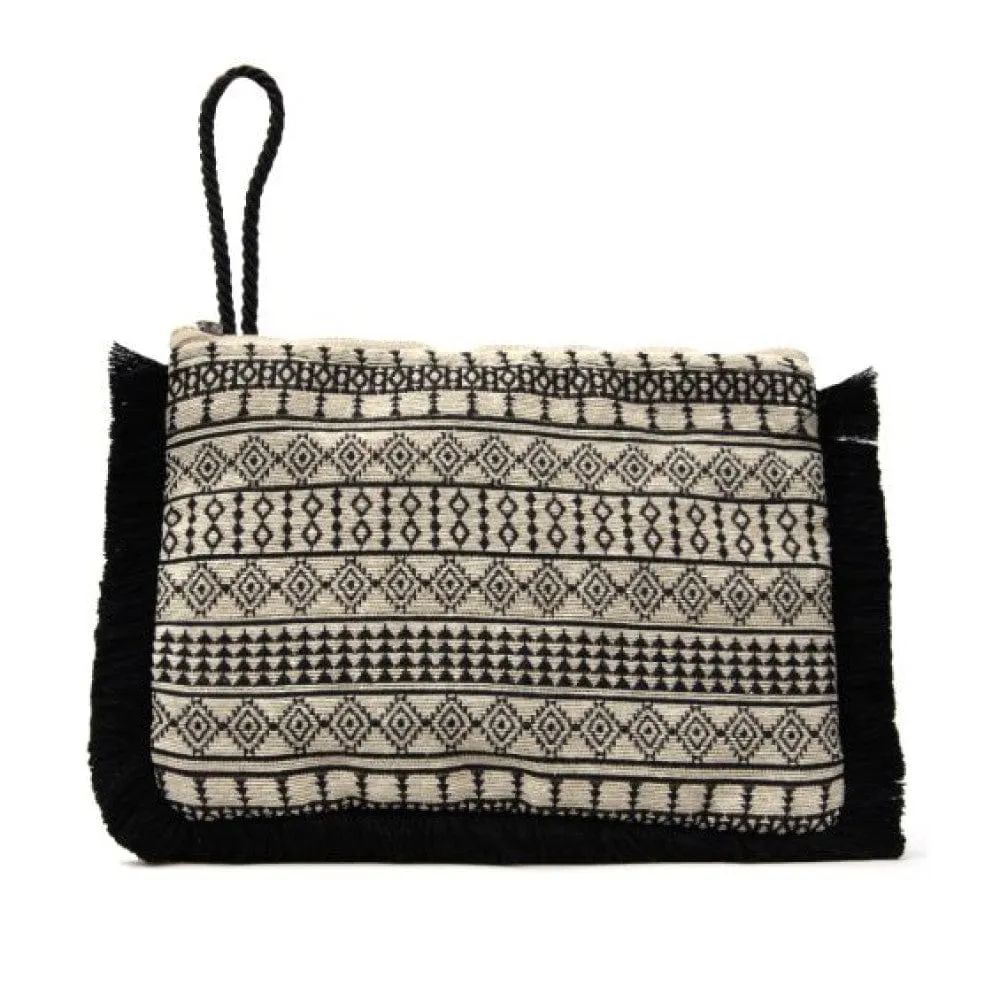 Sorena Tinos Black Clutch