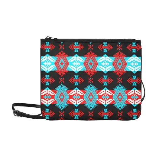 Sovereign Nation Trade Blanket v2 Slim Clutch Bag