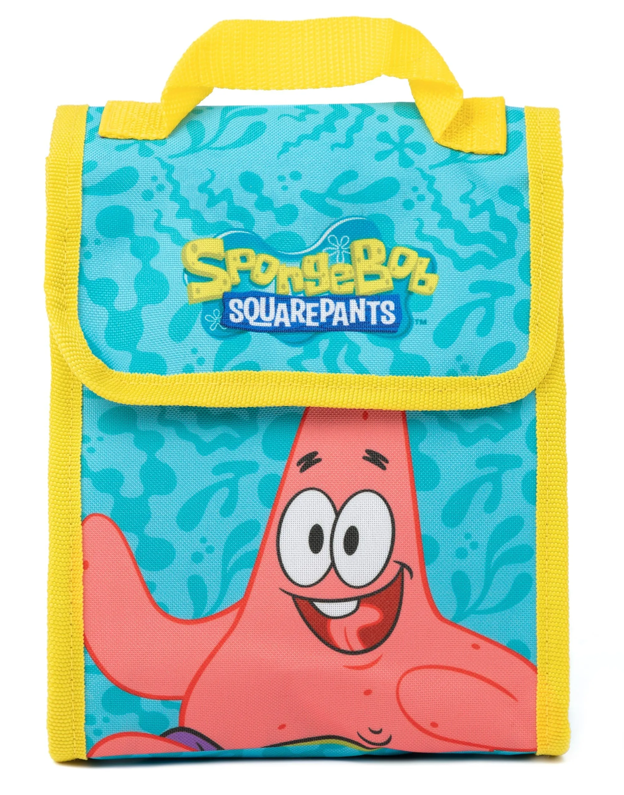 SpongeBob SquarePants Printed Unisex Kids Multicoloured 4 Piece Backpack Set