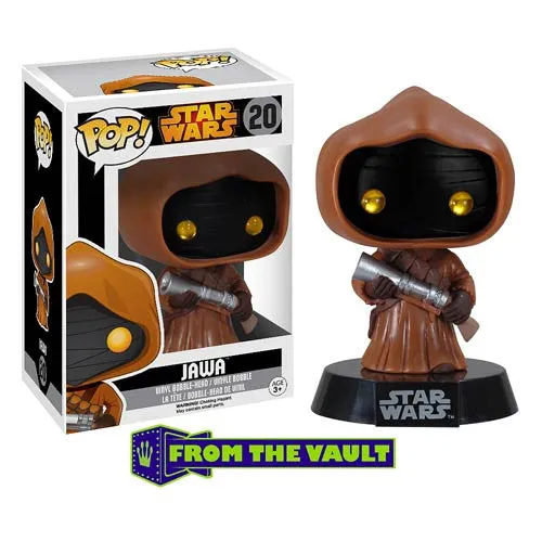 Star Wars Jawa Pop ! Vinyl Bobble Head  * Buy  Now * ..