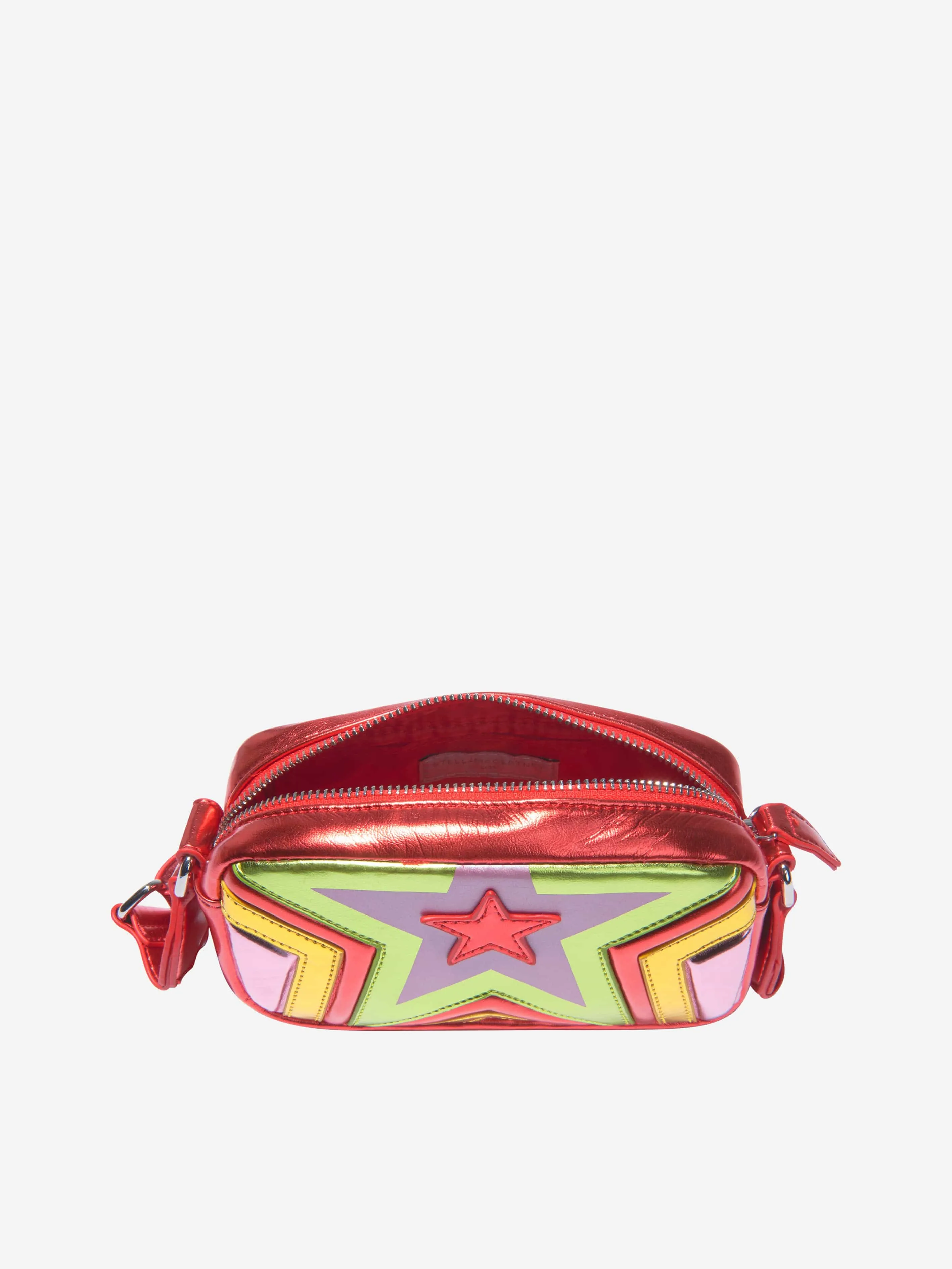 Stella McCartney Girls Metallic Star Shoulder Bag (W:18cm)