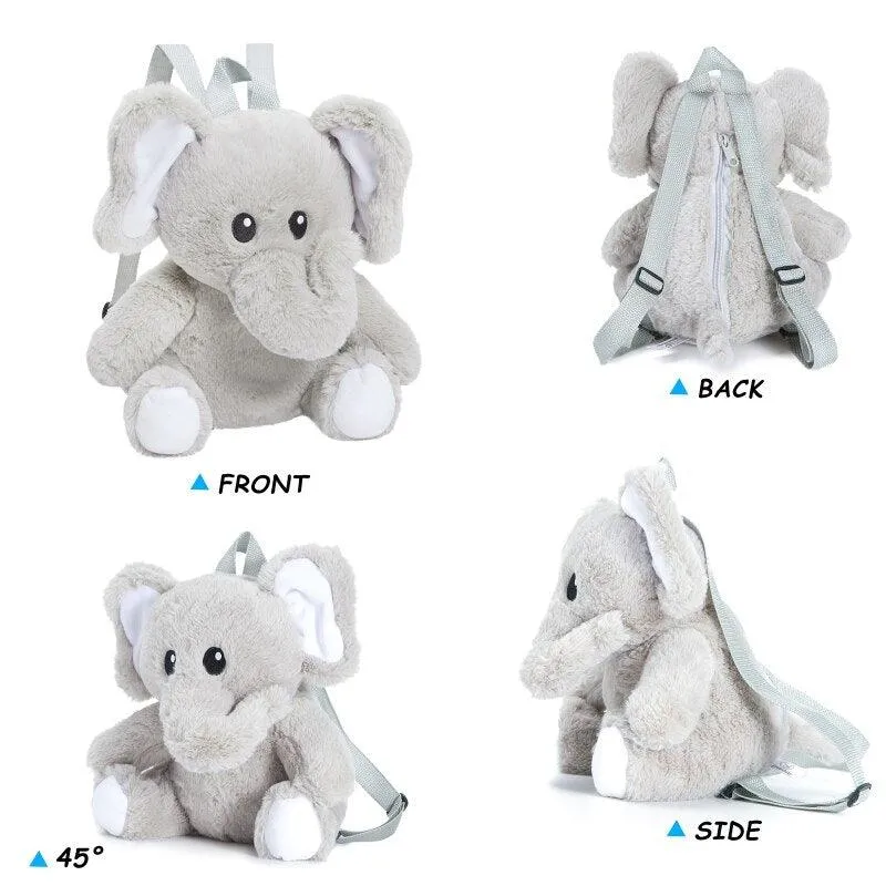 Super Cute Plush Elephant Backpack