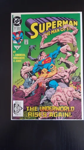 Superman: Man Of Steel #17  First Appearance Of Doomsday VF-NM   Movie !!!!