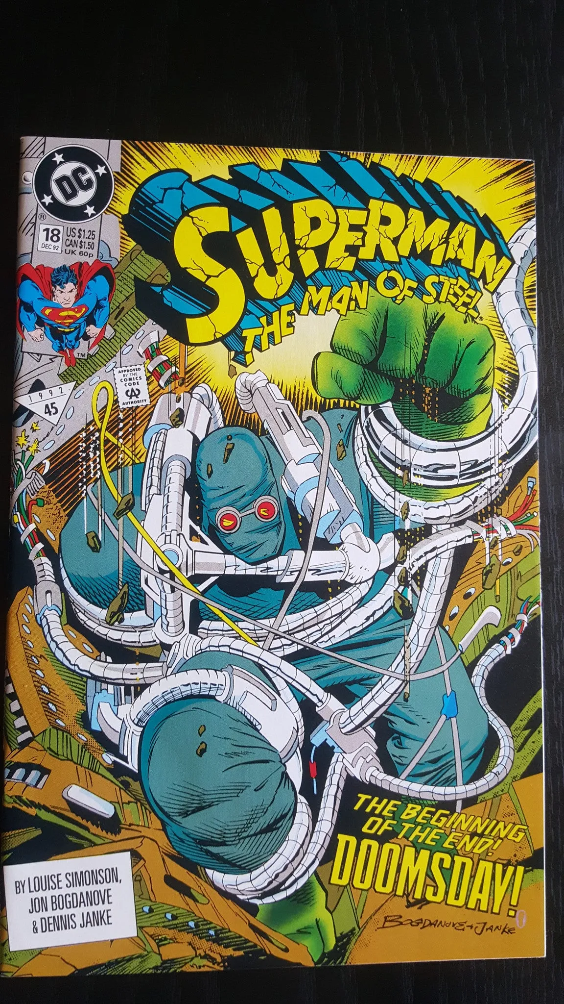 Superman: Man Of Steel #18  First Appearance  VF    Movie !!!!