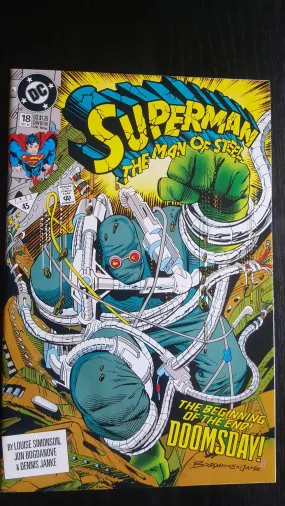 Superman: Man Of Steel #18  First Appearance  VF    Movie !!!!