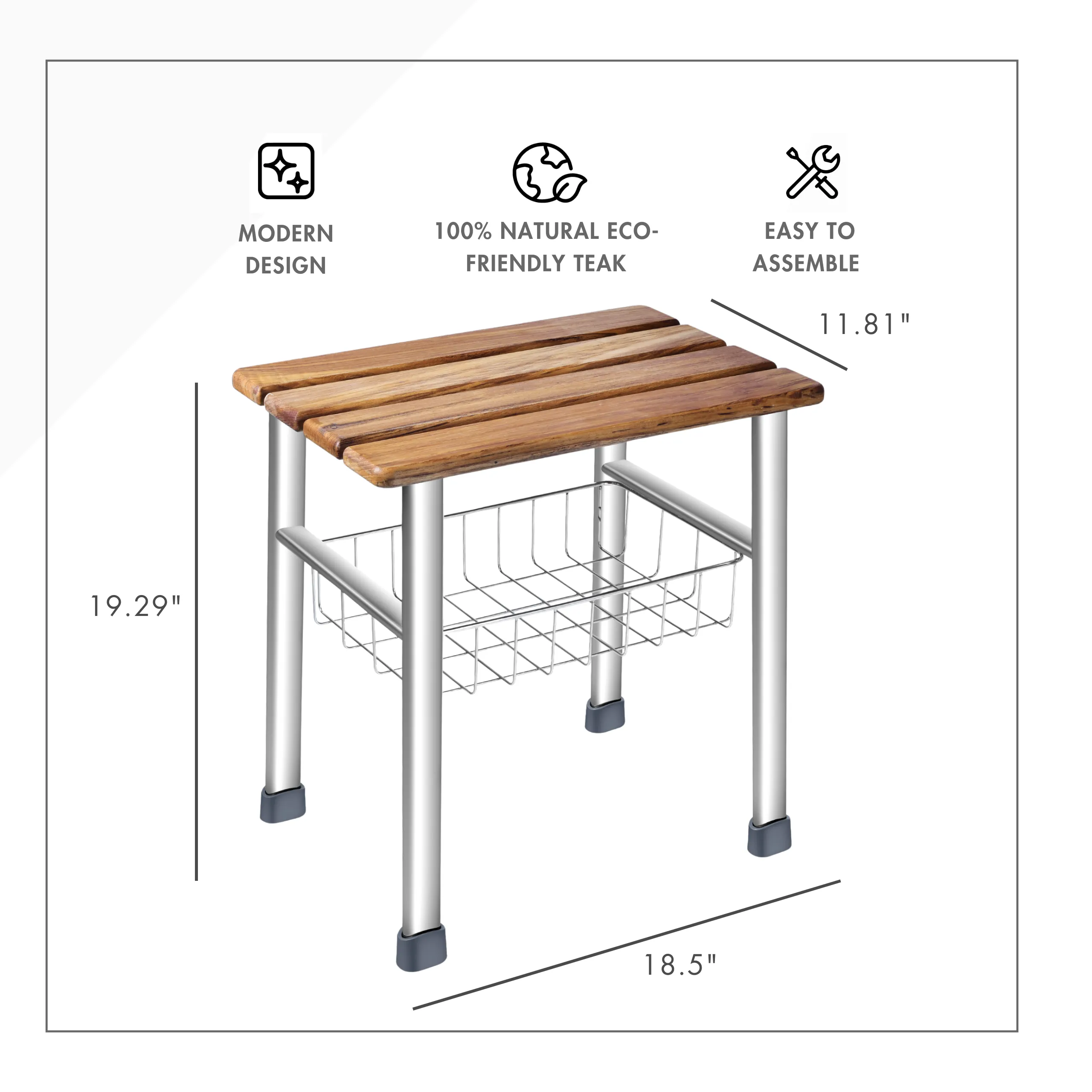 Teak Seat