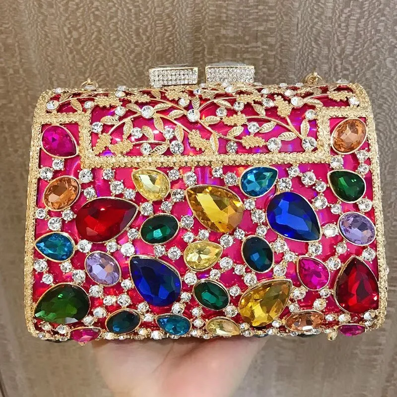 TEEK - Rhinestone Purpose Clutches