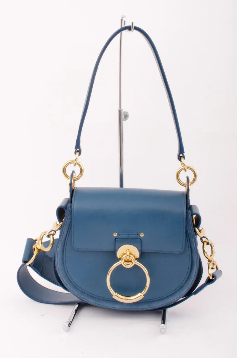 TESS SMALL BLUE CROSSBODY BAG