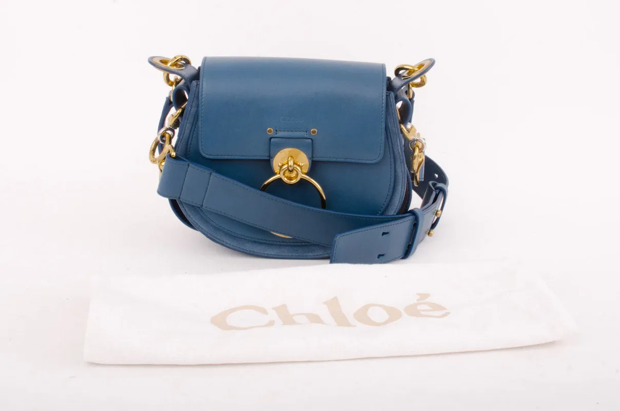 TESS SMALL BLUE CROSSBODY BAG