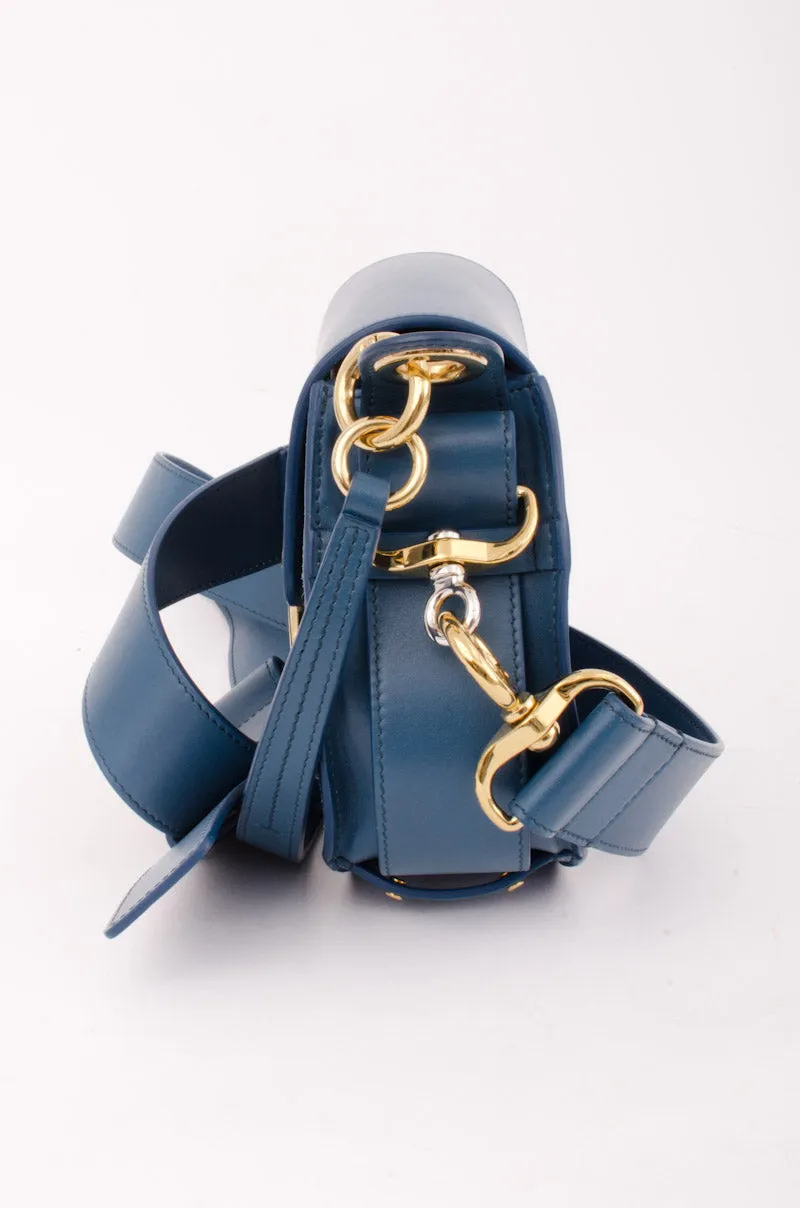 TESS SMALL BLUE CROSSBODY BAG