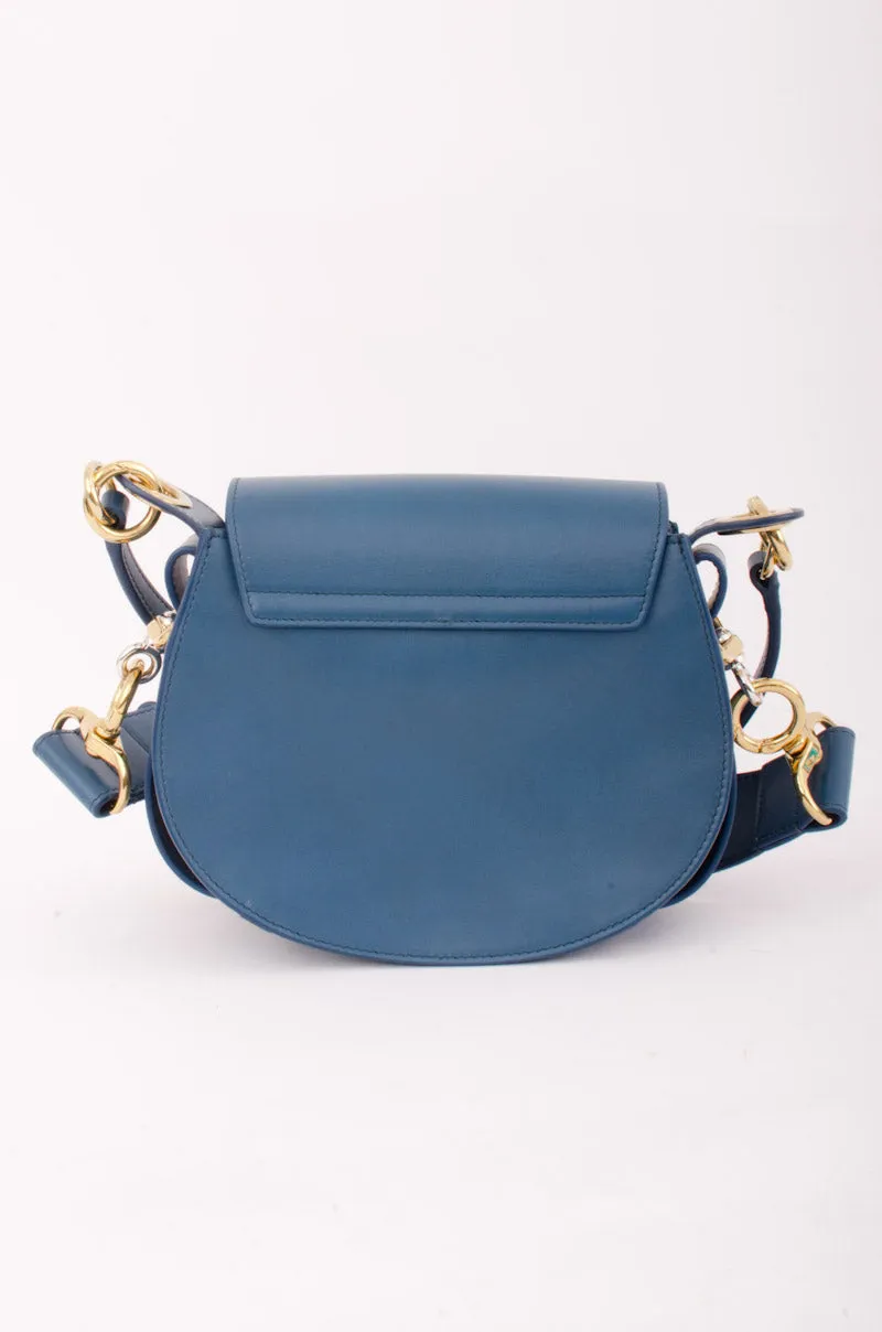 TESS SMALL BLUE CROSSBODY BAG